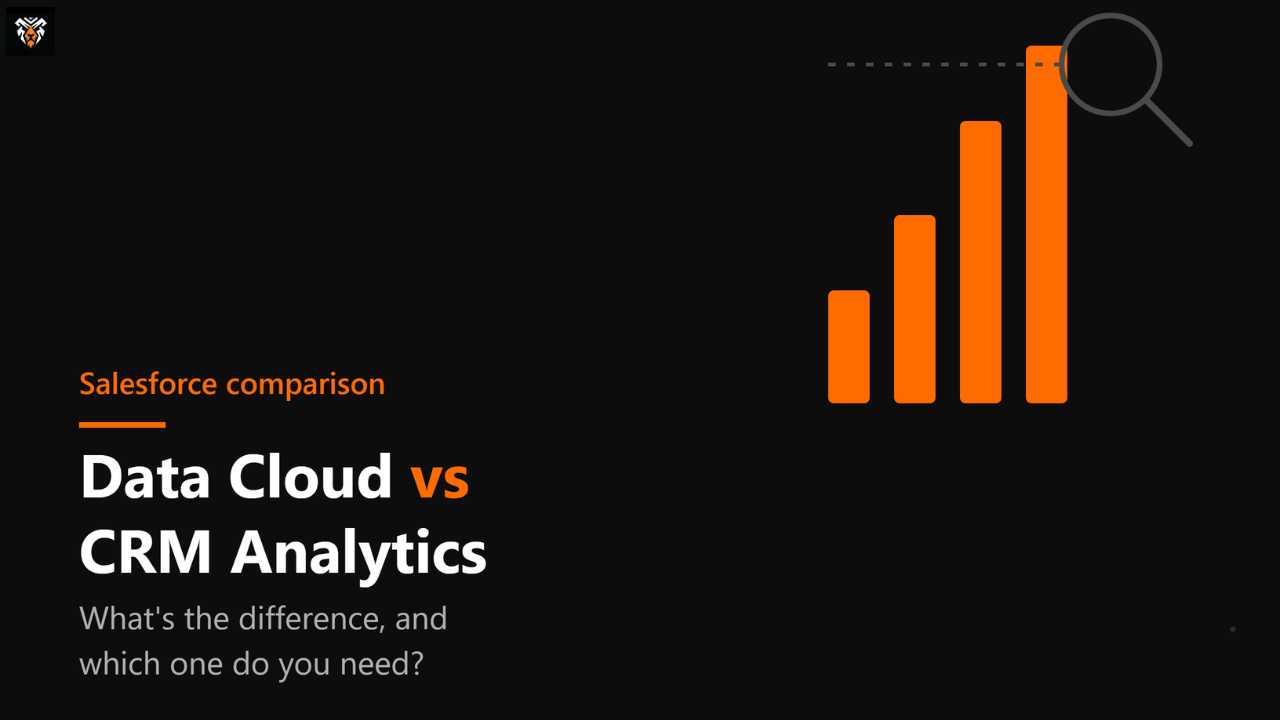 Salesforce Data Cloud vs CRM Analytics comparison